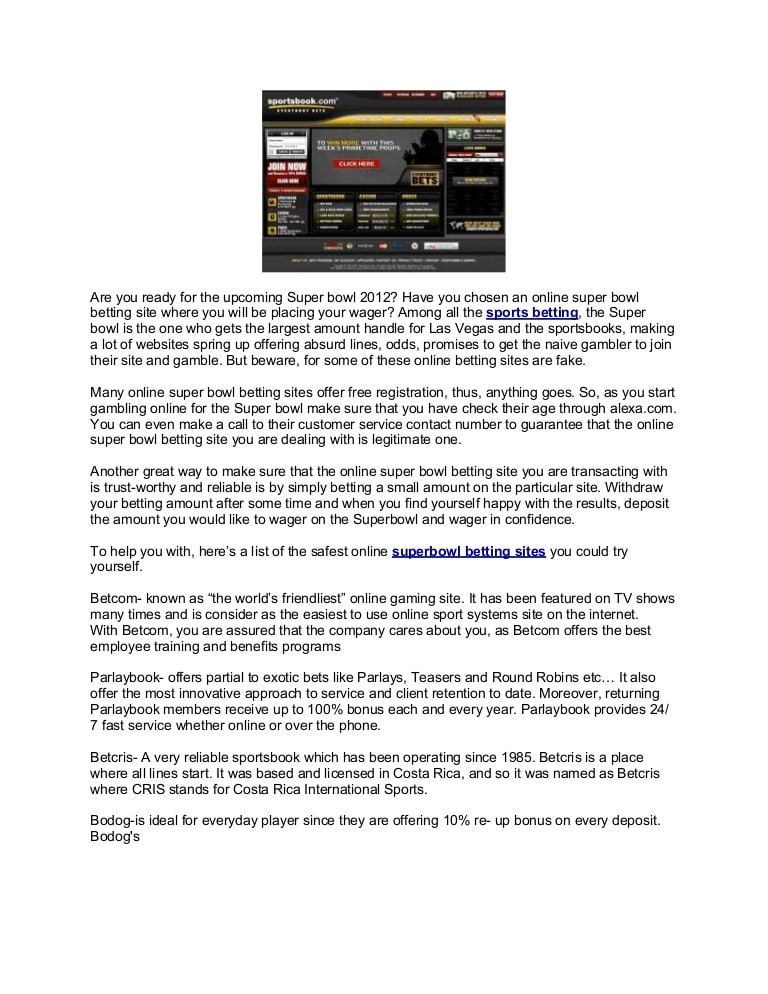 gambling online sportsbook